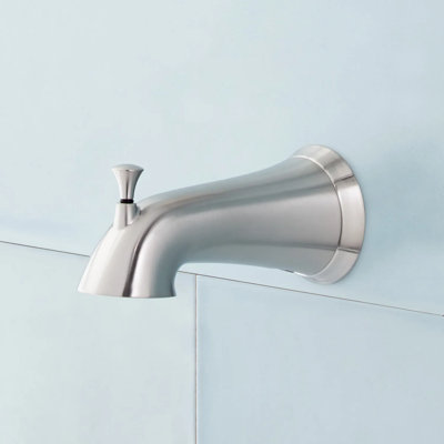 Bec de baignoire avec inverseur Signature