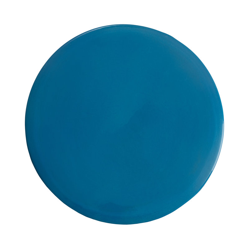 TABOURET INTREPIT, TURQUOISE 300C 15X18 "H, Turquoise