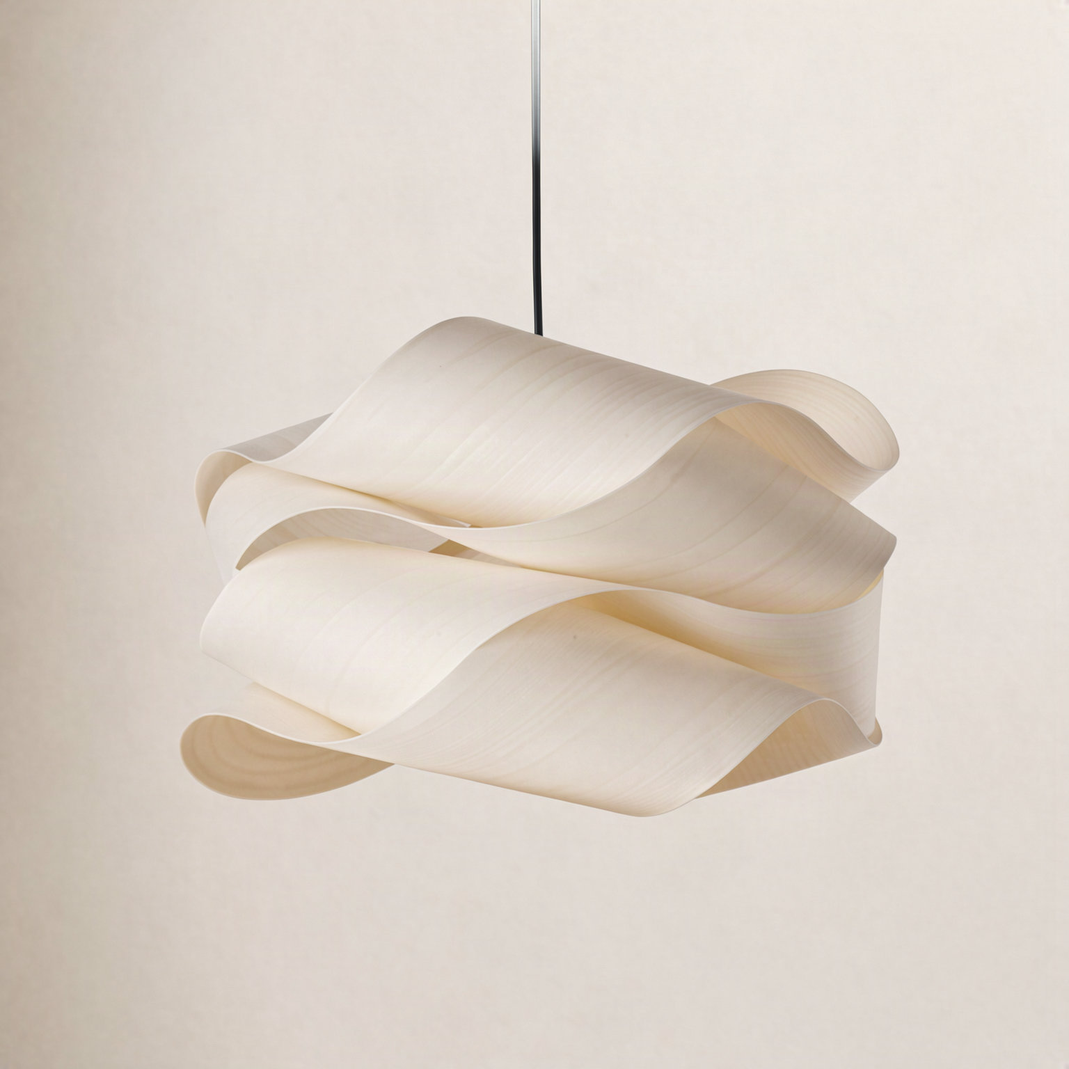 Dimmable 1 - Light Pendant, 15.7" H x 27.1" W x 27.1" D, Nickel, Ivory White