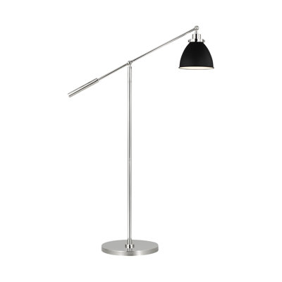 Walter 46'' Task Floor Lamp with Outlet