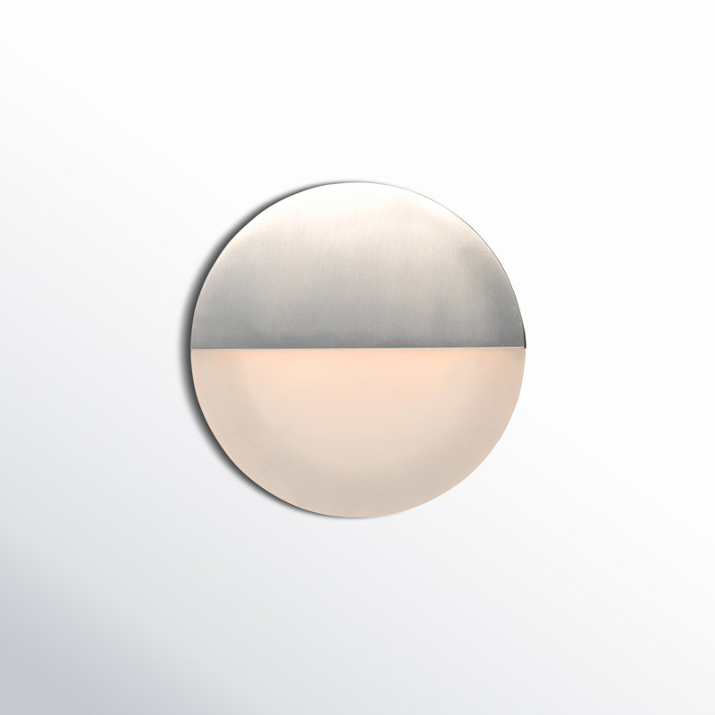 Replay 2 Light Outdoor Wall Light, Satin Aluminum