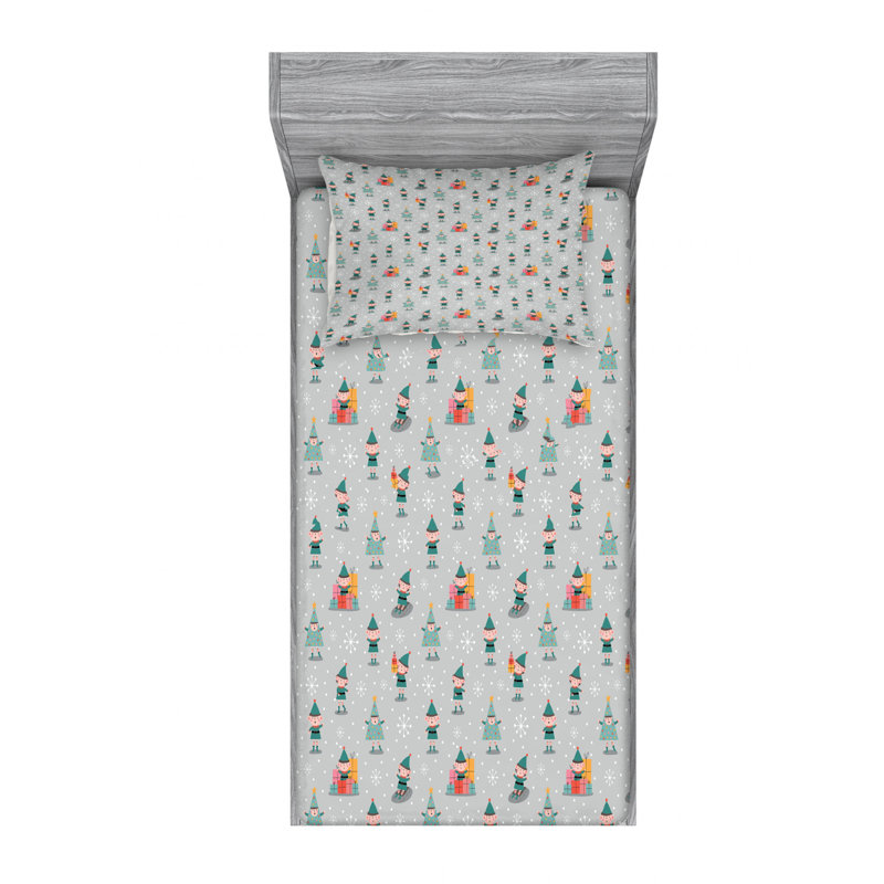Microfiber Sheet Set, Twin XL Sheet Set with Fitted Sheet