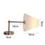 Arvyda Plug-in Swing Arm Sconce