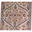 Hand Knotted Wool Area Rug in Beige