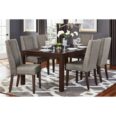 Ensemble de salle à manger moderne gris Ellarose L 60,09 x l 42,09