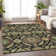 Premium Machine Washable Prisco Black Rug
