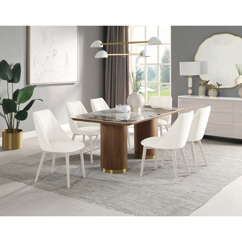 Table de salle à manger Alvarado, H 30 po x L 71 po x l 35 po
