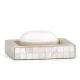 Capiz Blanc Soap Dish