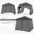 10 Ft. W X 10 Ft. D Steel Pop Up Slant Leg Patio Gazebo With Netting-82166803