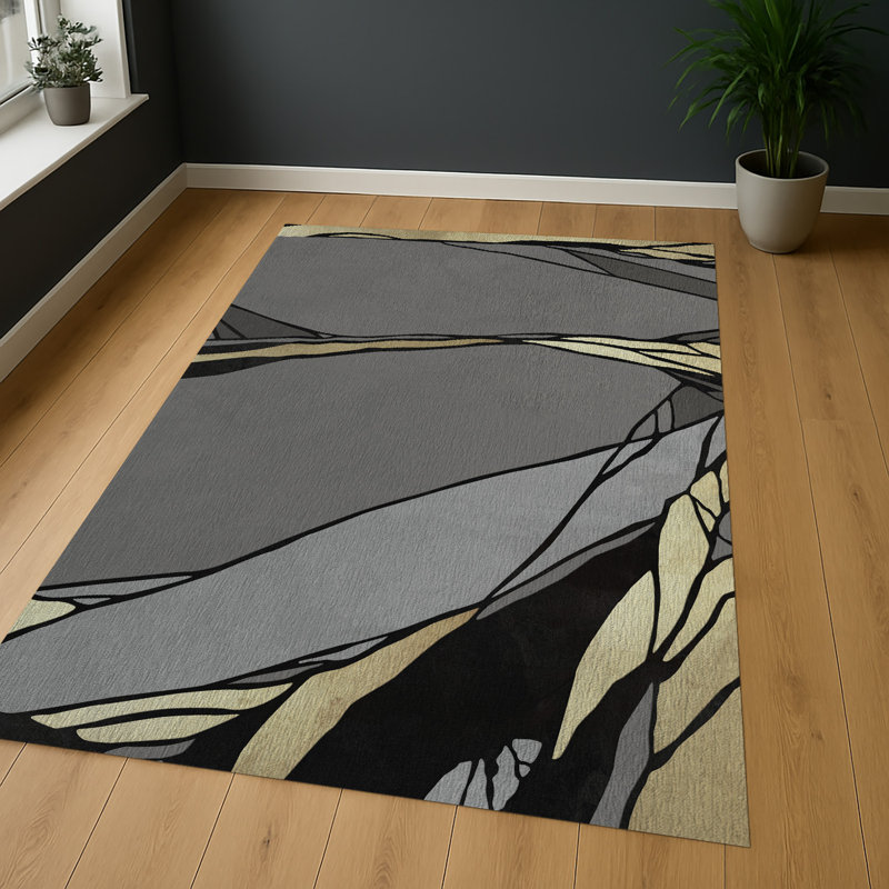 Abstract 140cm X 200cm Area Rug