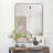 22x30 Inch Metal Framed Rectangular Bathrrom Mirror for Wall-413656407-413656367
