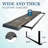 2 Pieces Acacia Solid Wood Live Edge Floating Shelves for Kitchen Wall Decor, Kitchen, Bathroom, Workspace, Mocha 36"x7.5"x1.5"-145456732-146168518