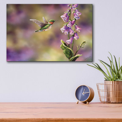 «Spring Hummingbird» par Sarah Davis - impression non encadrée