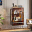 Modern simple acrylic living room accent cabinet-107360691
