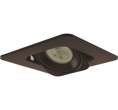 Low Voltage Square 4" Recessed Trim