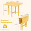 Solid Wood Base Dining Table