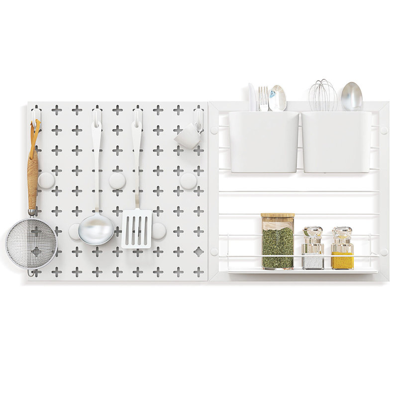 Rangement mural avec paniers Damyia
