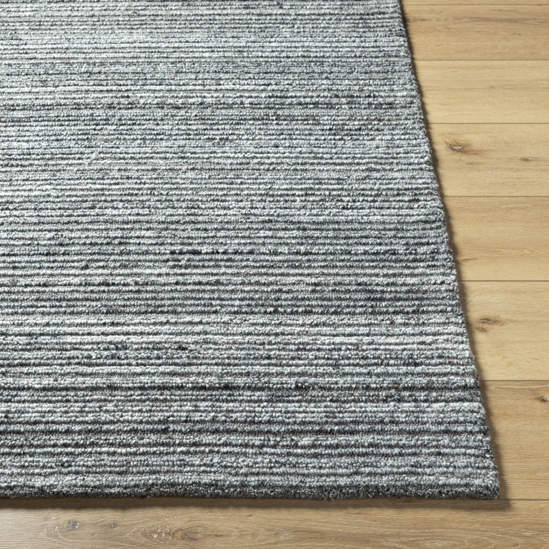Area Rug in Gray, Rectangle 2' x 3'