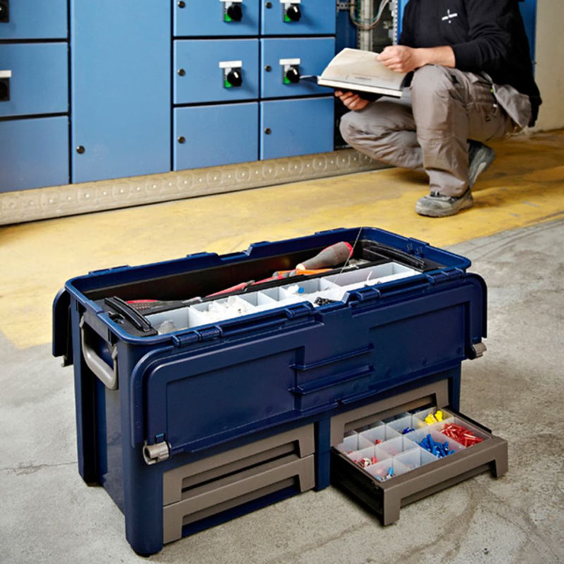 Raaco Tool Box Compact 62 with 10 Inserts