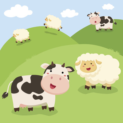 " Cows And Sheeps " by Anitnov