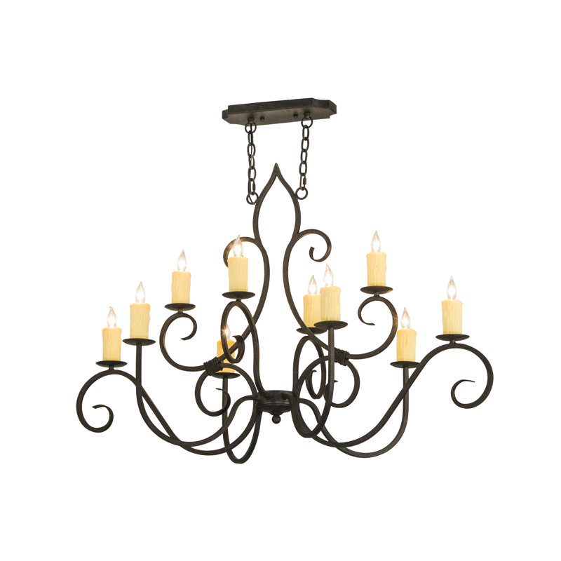 Elivra 10 - Light Chandelier