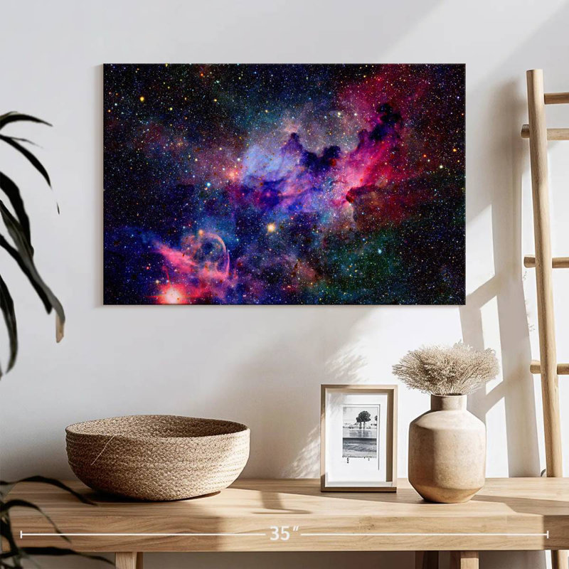 Oberle Galaxy Space Nebula, 16" H x 24" W
