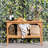 Rech Rectangular Teak Outdoor Buffet & Console Table-398457181