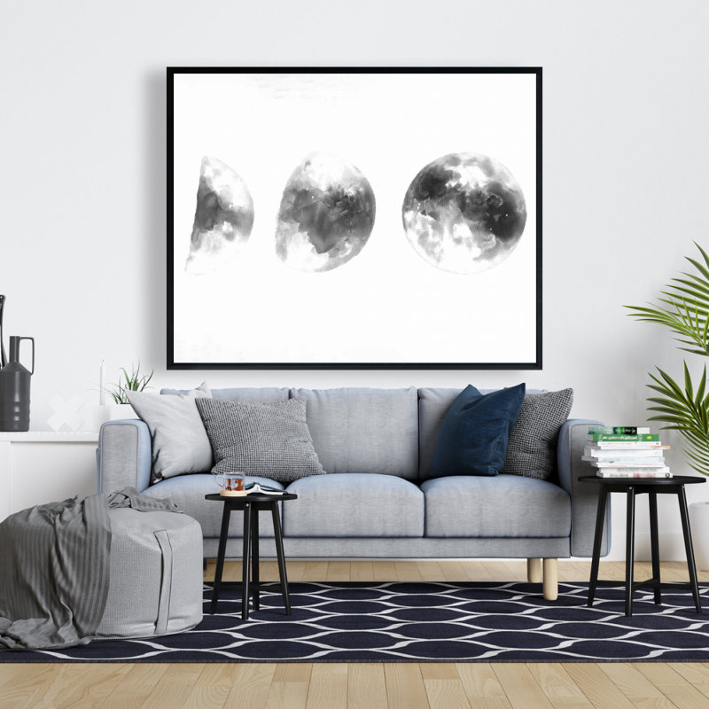 «Eclipse In Plusieurs Phases» sur toile