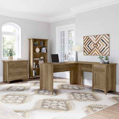 Khadesha 3 Piece Computer Desk Office Set