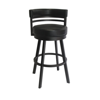 Belvie Swivel Upholstered Counter Stool