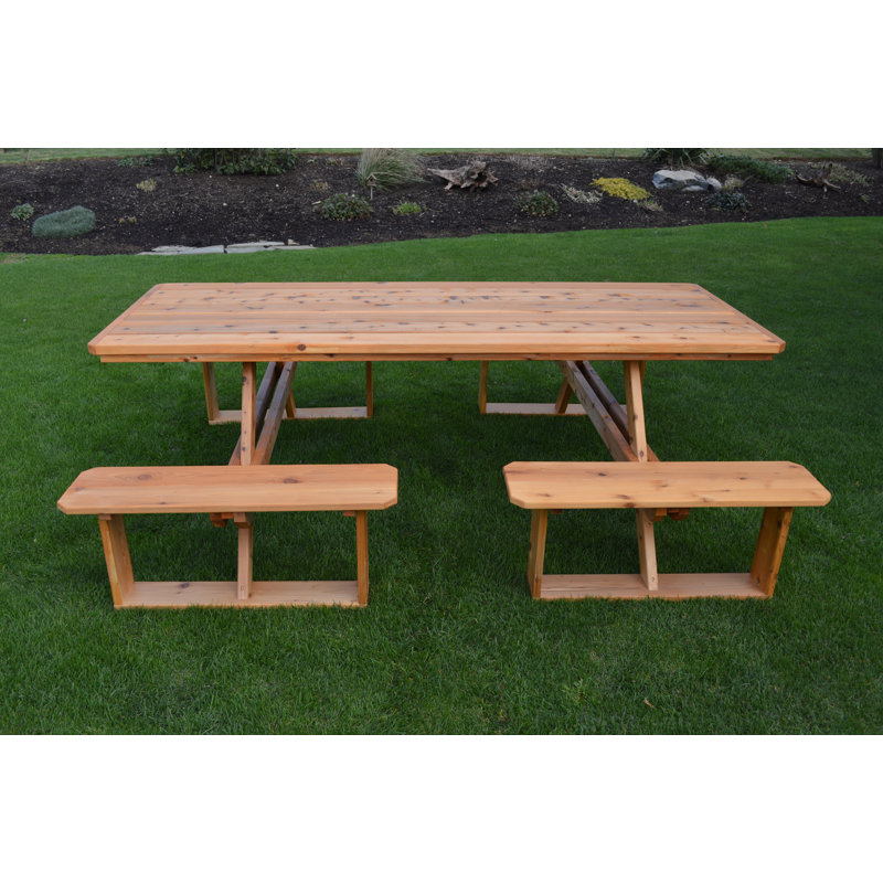 Table de pique-nique, Teinture naturelle