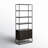 87" H x 36" W Iron Bookcase-96801125