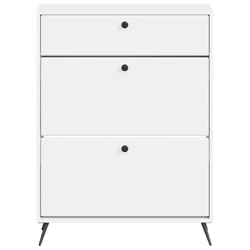 Shoe Storage, 103 cm H x 78 cm W x 24 cm D, White