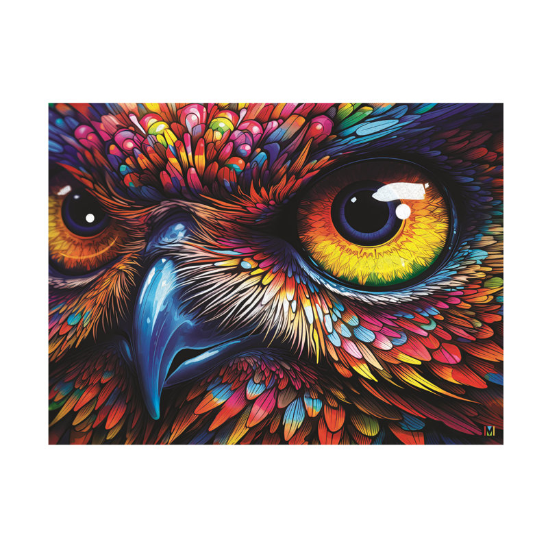 Art sur toile Michael David, H 14 po x l 19 po