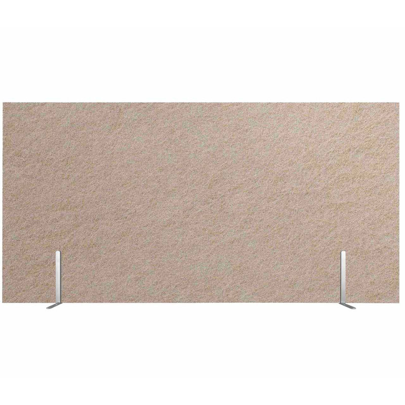 Panneaux d'intimité de bureau SoundSorb, H 24 po x L 48 po, Beige
