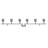 6-Light LED Dimmable Track Light with Rotatable Head