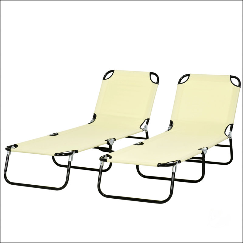 Chaises longues 2 pièces