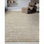 Floral Area Rug in Cream/Ivory/Silver-411782308
