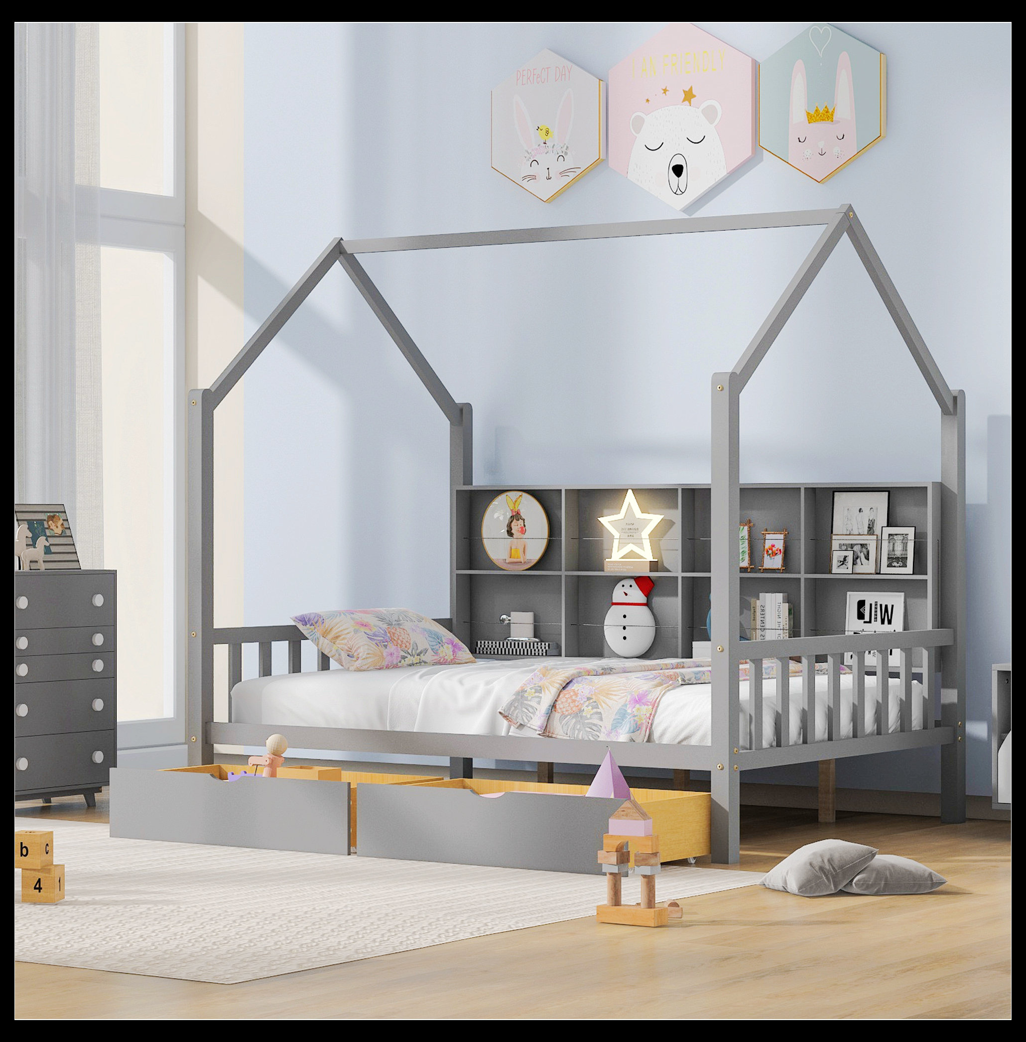 Latitude Run® Muminah Platform Bed | Wayfair
