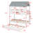 Braedawn Kids Twin Bunk Bed with Trundle