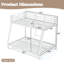Metal Bunk Bed with Guardrails and Slats-1626193244-1626193245
