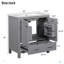 Meuble-lavabo 30 po avec lavabo simple-100166309