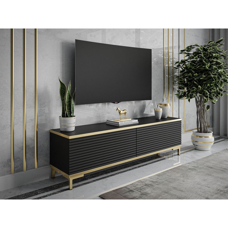 Aleyshka Unfinished TV Stand for TVs up to 65"
