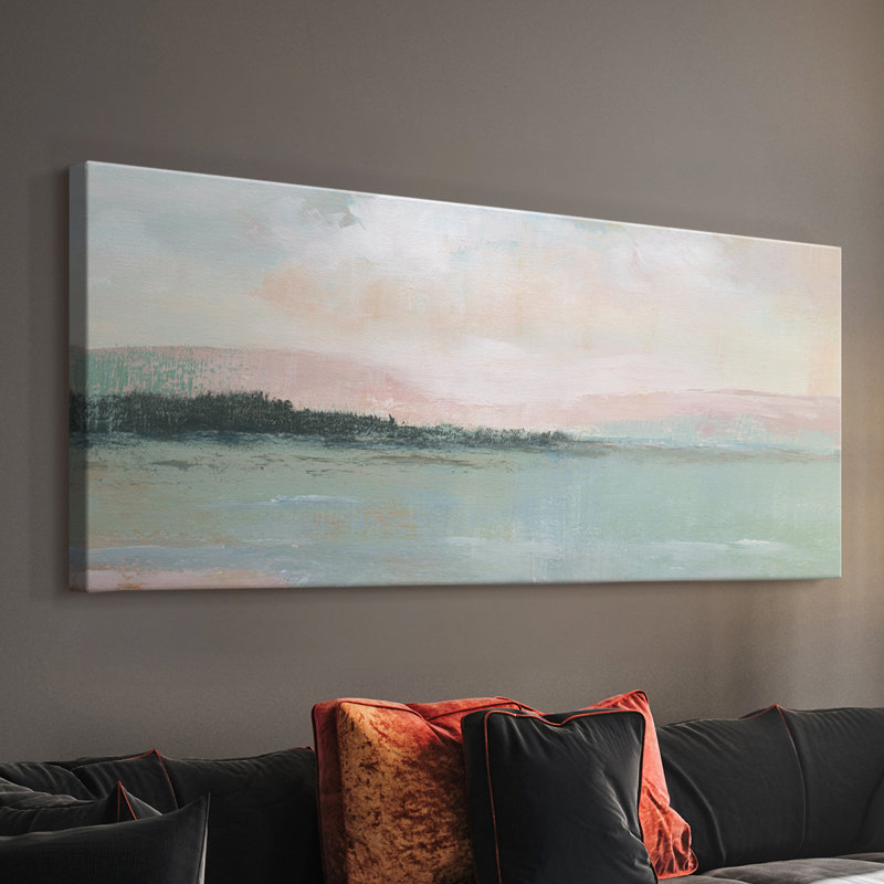 Toile tendue sur la toile - prêt à accrocher, H 12 po x l 30 po