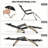 deck chair black
