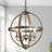 Freddi 4 - Light Dimmable Chandelier