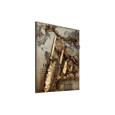 Handmade Industrial Transportation Wall Decor