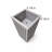 Square Grove Column Planter - Medium-1193861822