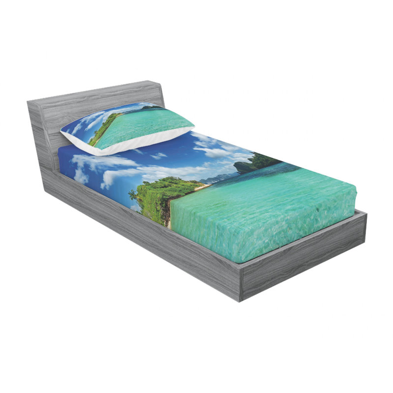 Microfiber Sheet Set, Twin XL Sheet Set with Fitted Sheet