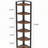 70.87" Tall 6-Tier  Corner Bookshelf Storage Shelf For Living Room & Office-1265541910